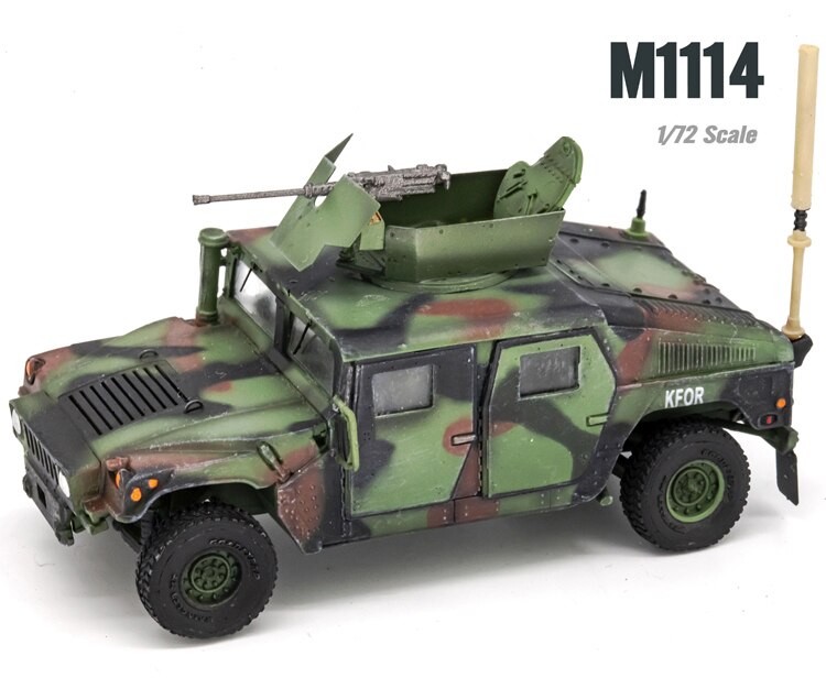 1 / 72 us m1114 armored vehicle NATO camouflage tf7211 Finished product collection model