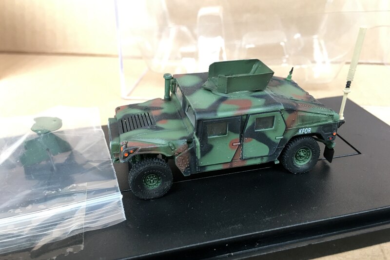 1 / 72 us m1114 armored vehicle NATO camouflage tf7211 Finished product collection model