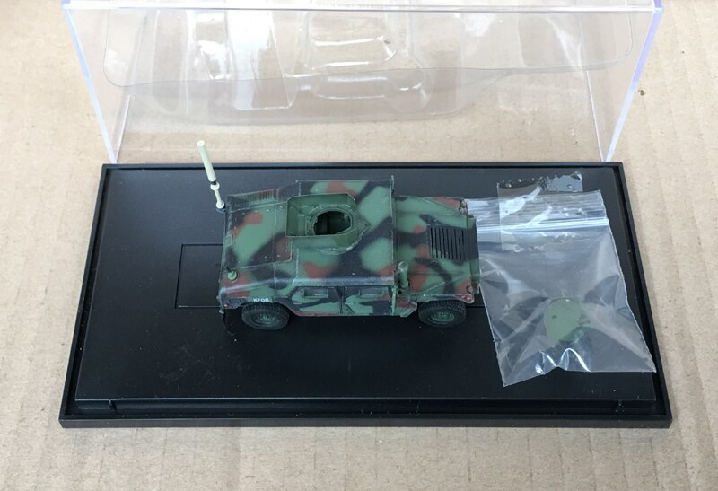 1 / 72 us m1114 armored vehicle NATO camouflage tf7211 Finished product collection model
