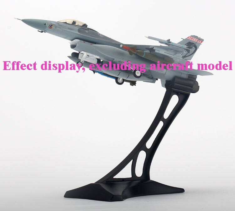 WY JW 1:72 F14 / F15 / F16 / f18e / f18a / Su27 / su30 / EF2000 / a7e metal bracket Alloy fighter parts steel display stand