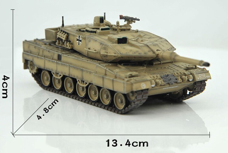 1/72 German army L2a5 main battle tank vs pzh2000 self propelled gun Alloy collection model