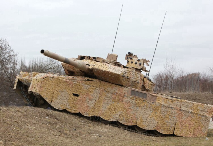 1/72 German army L2a5 main battle tank vs pzh2000 self propelled gun Alloy collection model