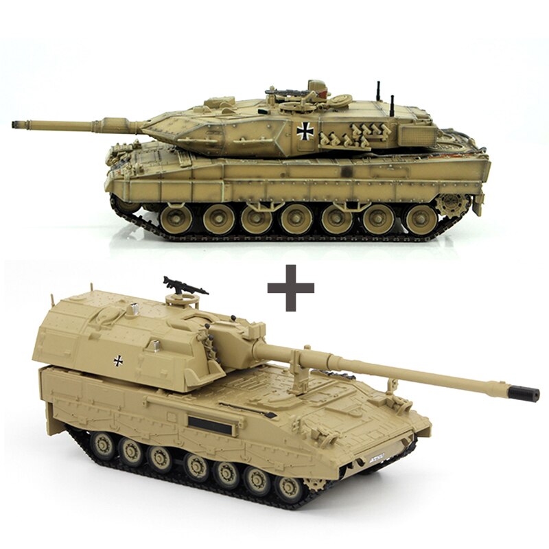 L2a5 1/72 German Army L2A5 Main Battle Tank vs PzH2000 Gun Alloy Model ...