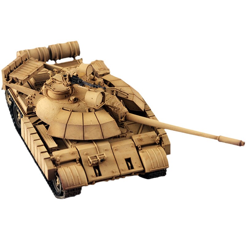 Fine 1 / 72 Iraq t-55 main station tank enigma Finished product collection model