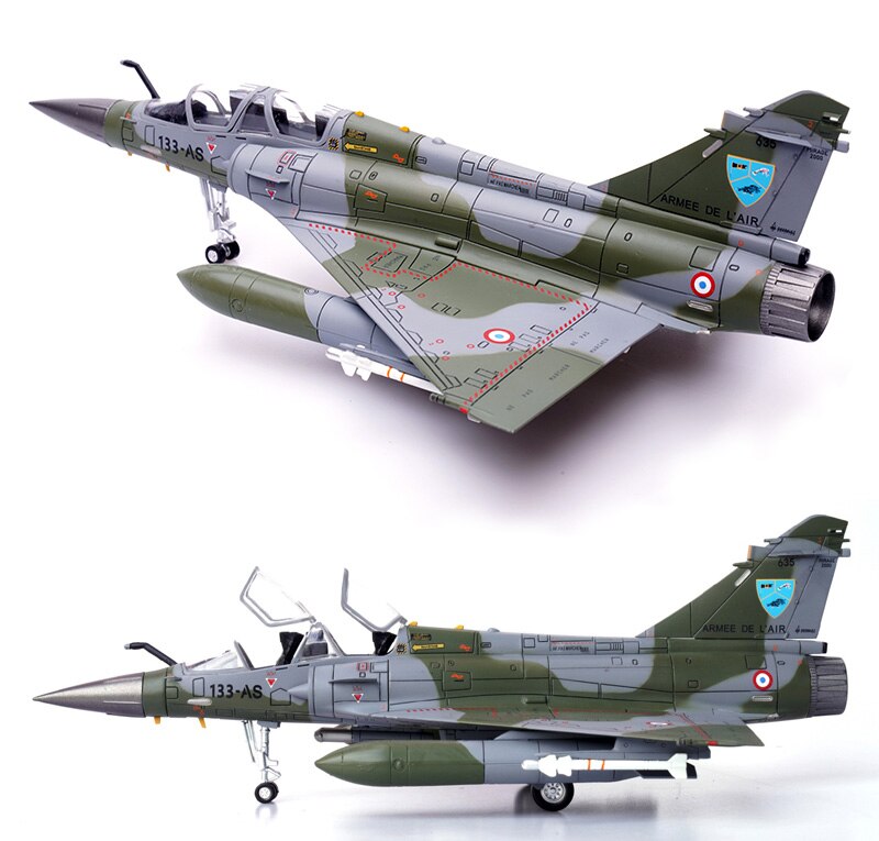 Fine 1 / 72 French air force mirage 2000D two seater fighter 650 635 Alloy finished product model Fine 1 / 72 French air force mirage 2000D two seater fighter 650 635 Alloy finished product model