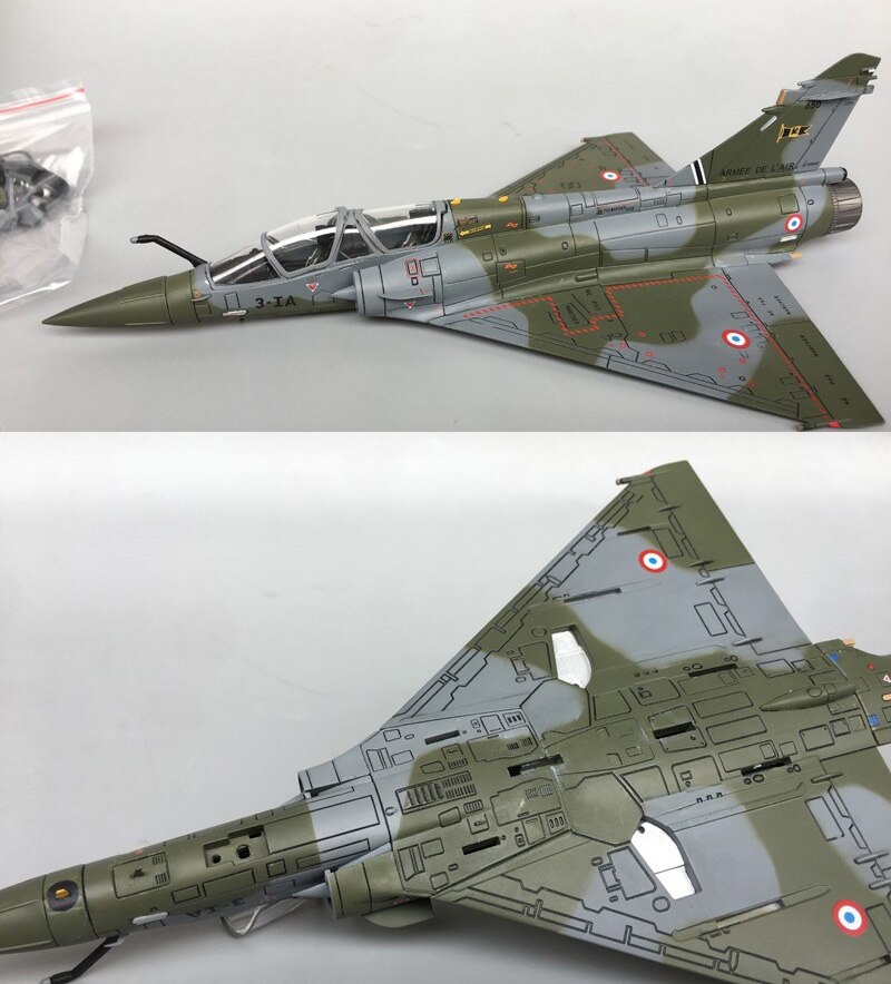 Fine 1 / 72 French air force mirage 2000D two seater fighter 650 635 Alloy finished product model Fine 1 / 72 French air force mirage 2000D two seater fighter 650 635 Alloy finished product model