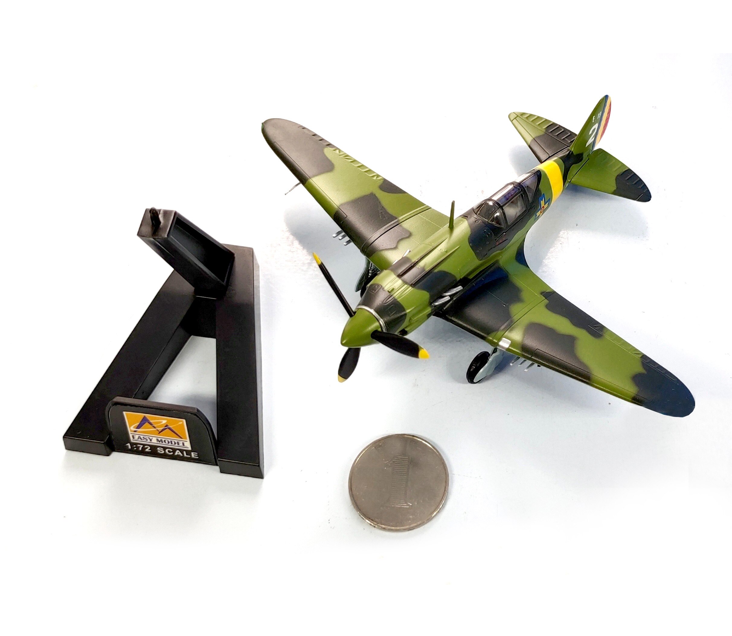 1: 72 World War II Soviet mig-3 fighter Romanian Air Force Finished product model 37222