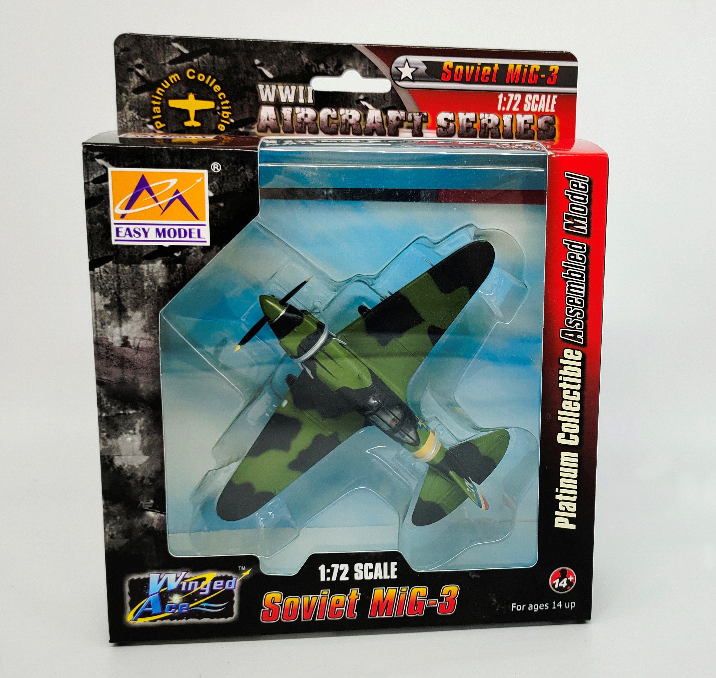 1: 72 World War II Soviet mig-3 fighter Romanian Air Force Finished product model 37222