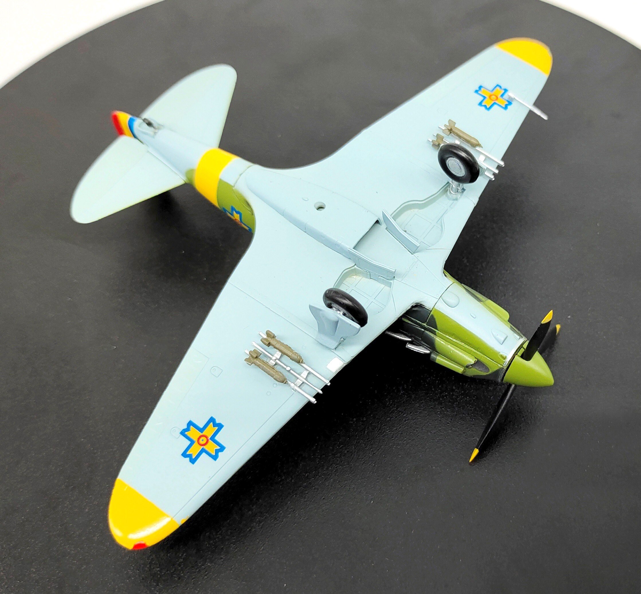 1: 72 World War II Soviet mig-3 fighter Romanian Air Force Finished product model 37222