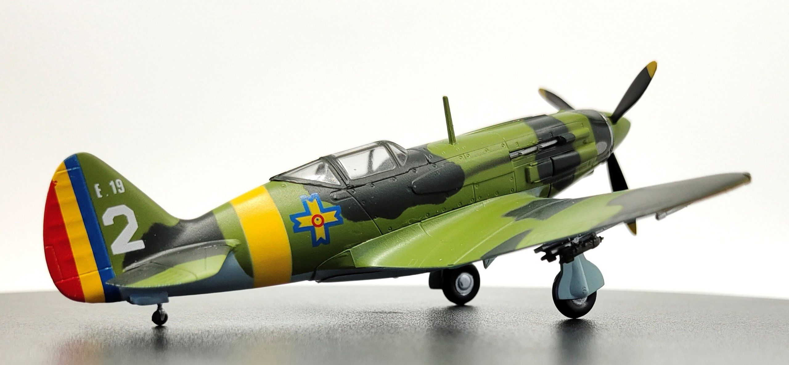 1: 72 World War II Soviet mig-3 fighter Romanian Air Force Finished product model 37222