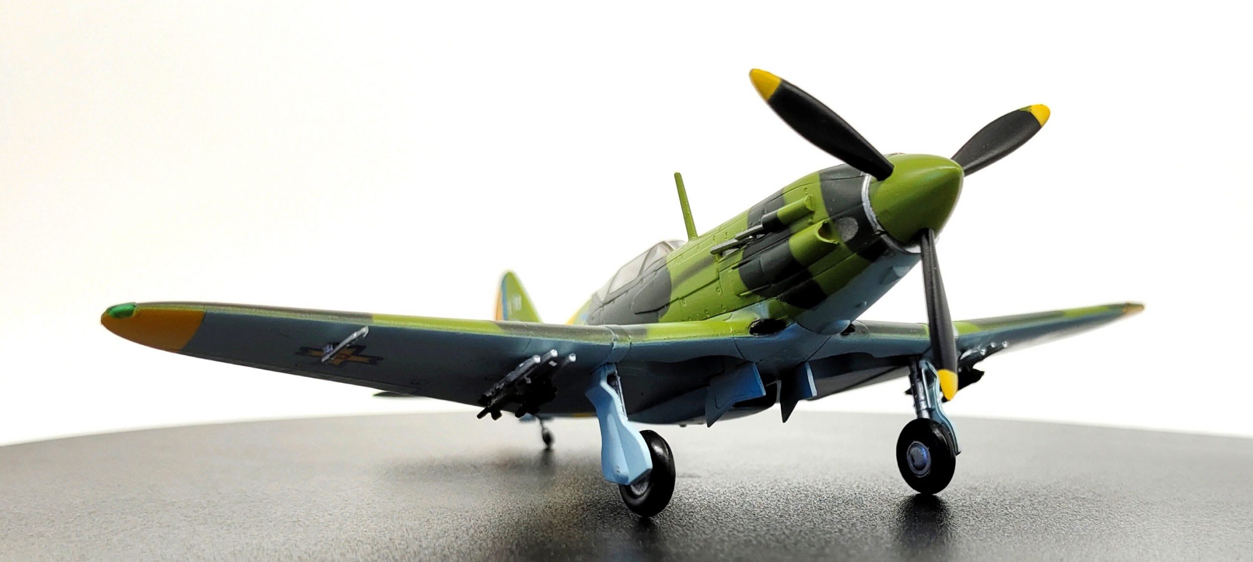 1: 72 World War II Soviet mig-3 fighter Romanian Air Force Finished product model 37222