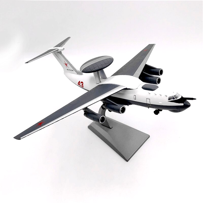 1/200 Soviet A-50 mainstay early warning aircraft model Semi alloy collection model 1/200 Soviet A-50 mainstay early warning aircraft model Semi alloy collection model
