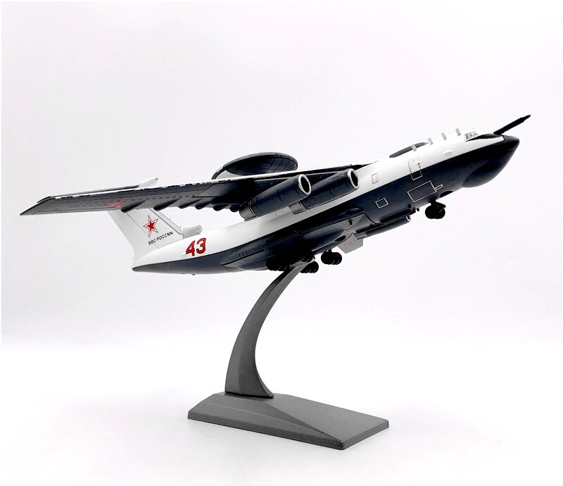 1/200 Soviet A-50 mainstay early warning aircraft model Semi alloy collection model 1/200 Soviet A-50 mainstay early warning aircraft model Semi alloy collection model