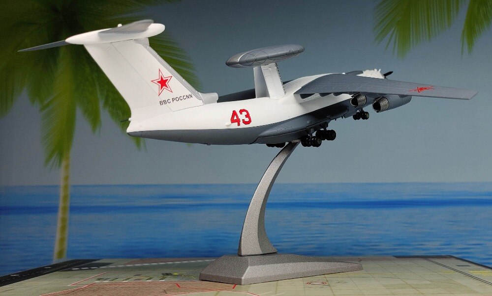 1/200 Soviet A-50 mainstay early warning aircraft model Semi alloy collection model 1/200 Soviet A-50 mainstay early warning aircraft model Semi alloy collection model