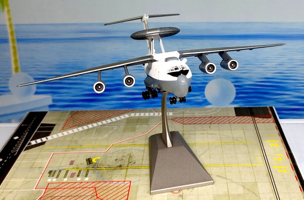 1/200 Soviet A-50 mainstay early warning aircraft model Semi alloy collection model 1/200 Soviet A-50 mainstay early warning aircraft model Semi alloy collection model