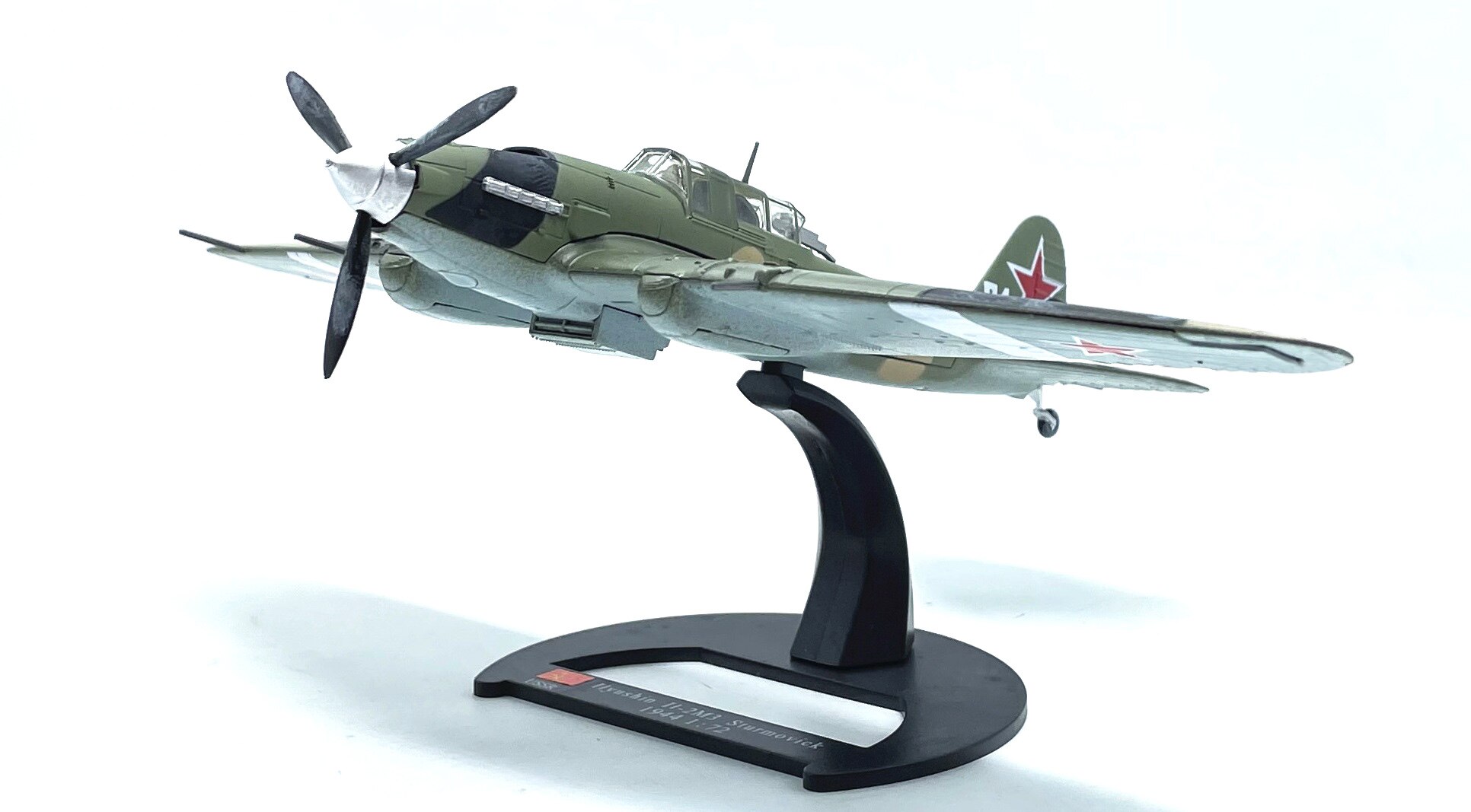 1: 72 World War II Soviet air force il-2m3 fighter model Alloy static model finished product