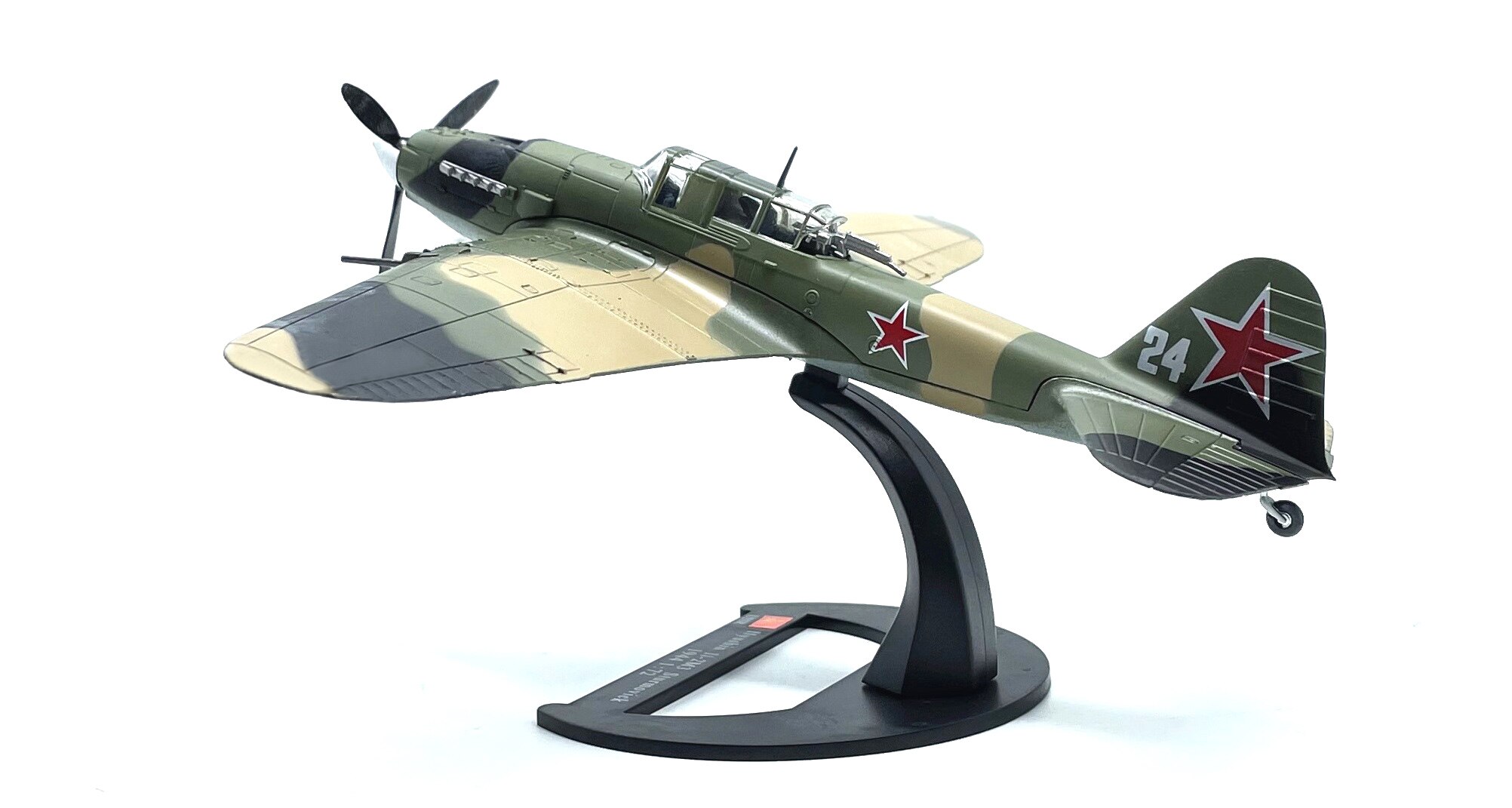 1: 72 World War II Soviet air force il-2m3 fighter model Alloy static model finished product