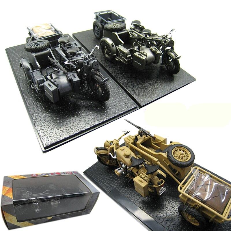 1/24 German R75 tricycle model Band Trailer European African battlefield Semialloy collection model 1/24 German R75 tricycle model Band Trailer European African battlefield Semialloy collection model