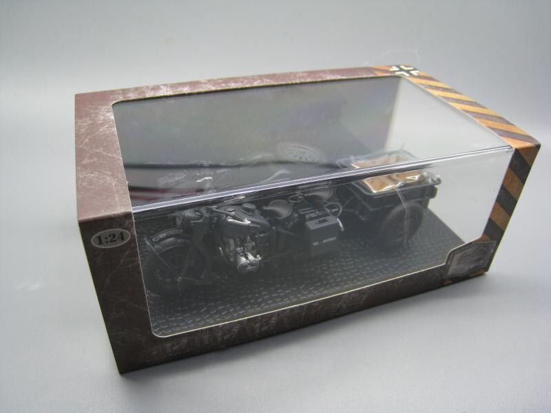 1/24 German R75 tricycle model Band Trailer European African battlefield Semialloy collection model 1/24 German R75 tricycle model Band Trailer European African battlefield Semialloy collection model