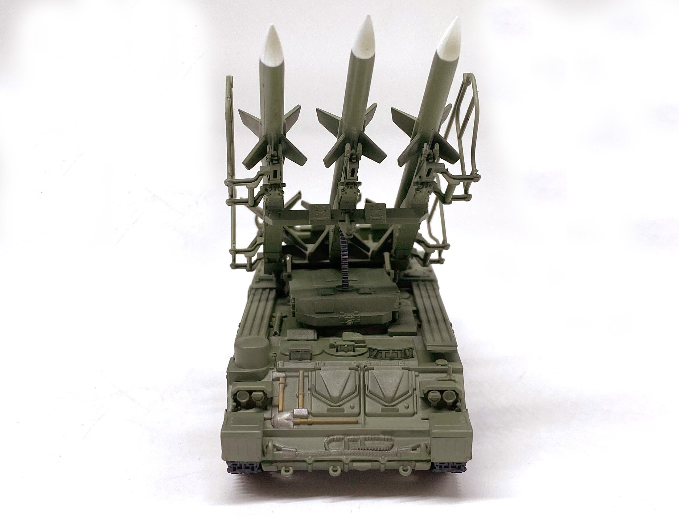 1:72 Soviet sam-6 air defense missile launcher The guards Static simulation tank armored vehicle 35110