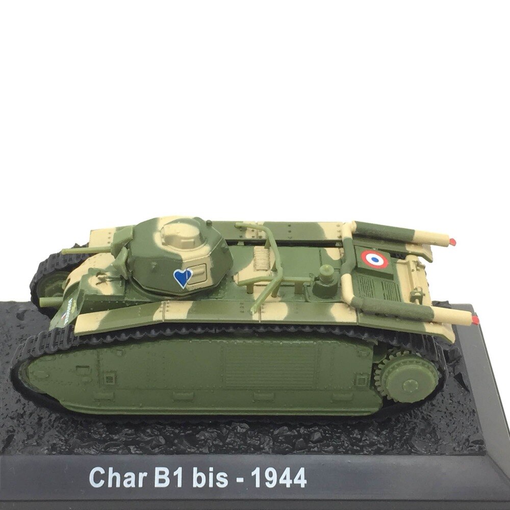 Special Offer 1:72 1944 French Char B1 Tank Model In World War II Alloy ...