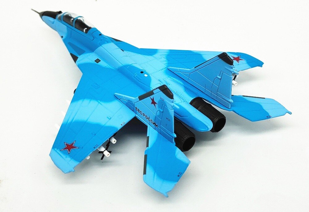 1:100 Russian Air Force MiG-35 fighter model Simulation of alloy products Collection model 1:100 Russian Air Force MiG-35 fighter model Simulation of alloy products Collection model