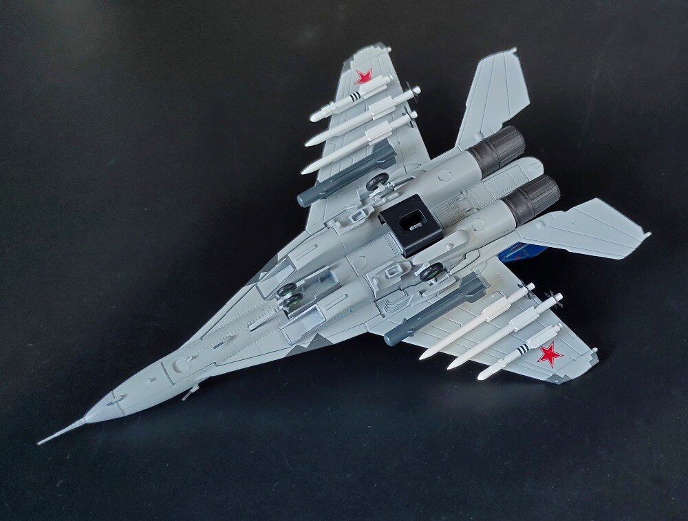 1:100 Russian Air Force MiG-35 fighter model Simulation of alloy products Collection model 1:100 Russian Air Force MiG-35 fighter model Simulation of alloy products Collection model