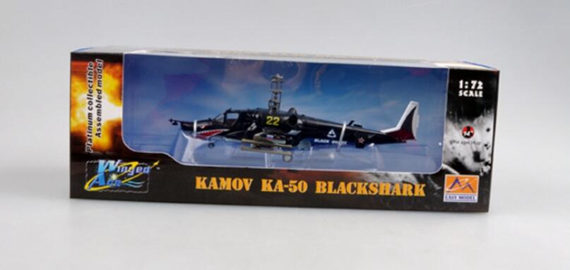 1:72 Russian air force Ka-50 Black Shark helicopter 37023 finished product model Trumpet collector model 1:72 Russian air force Ka-50 Black Shark helicopter 37023 finished product model Trumpet collector model