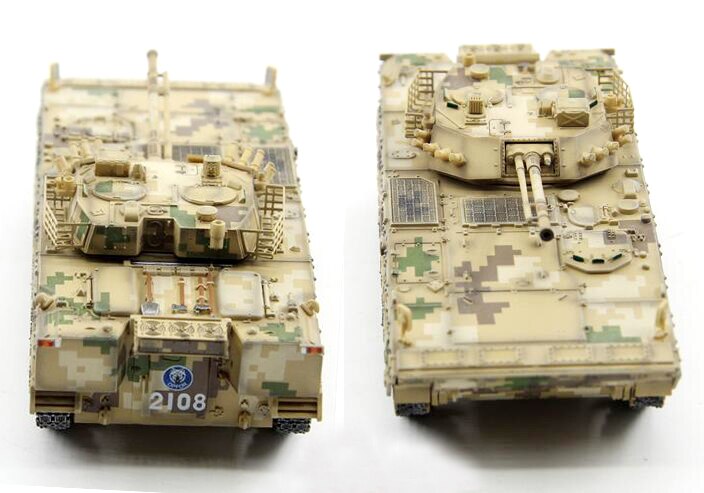 Fine 1 / 72 Chinese army zbd-04 infantry combat vehicle 04 armored vehicle Imaginary enemy troops Random number of car body