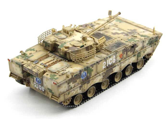 Fine 1 / 72 Chinese army zbd-04 infantry combat vehicle 04 armored vehicle Imaginary enemy troops Random number of car body