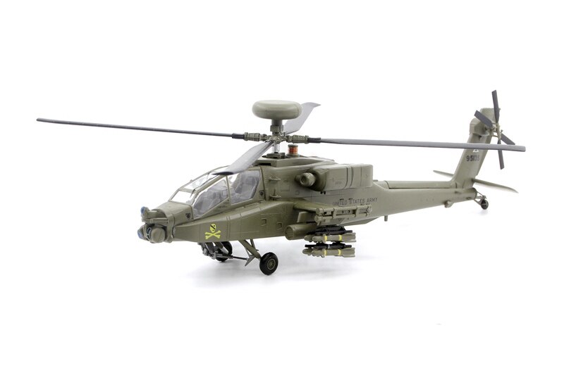 1 / 72 US Army AH-64D armed helicopter 99-5135 Trumpeter 37033 Finished product model