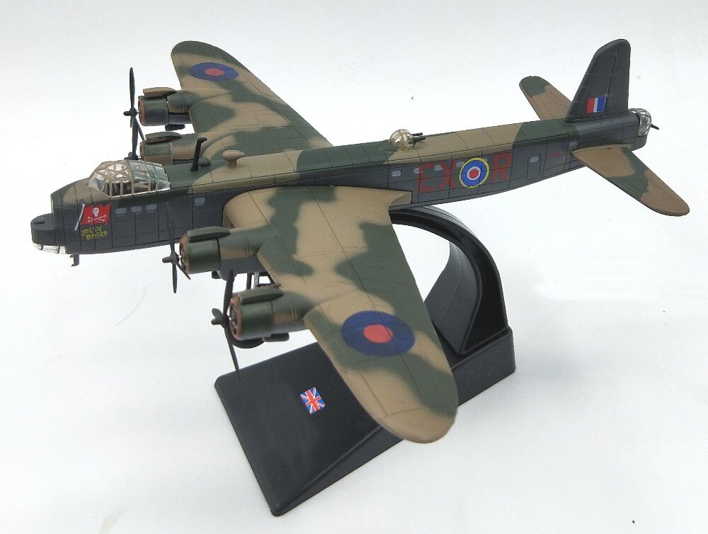 rare Special Offer 1:144 World War II Britain Model of Stirling Heavy Bomber Alloy Collection Model rare Special Offer 1:144 World War II Britain Model of Stirling Heavy Bomber Alloy Collection Model
