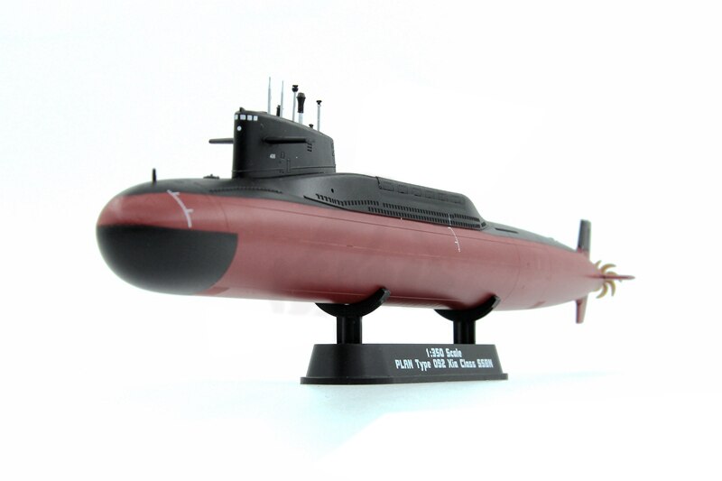 1 / 350 37506 Chinese Navy 092 nuclear submarine Long March 6 Finished ship model Collection model