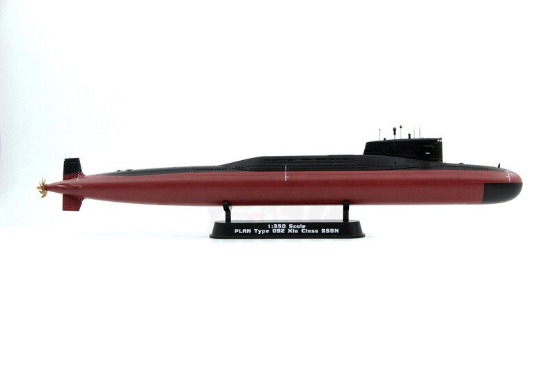 1 / 350 37506 Chinese Navy 092 nuclear submarine Long March 6 Finished ship model Collection model