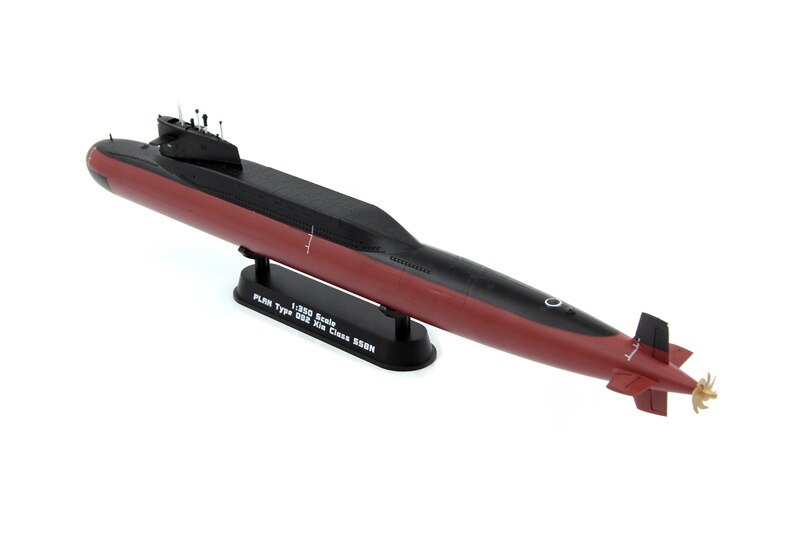 1 / 350 37506 Chinese Navy 092 nuclear submarine Long March 6 Finished ship model Collection model