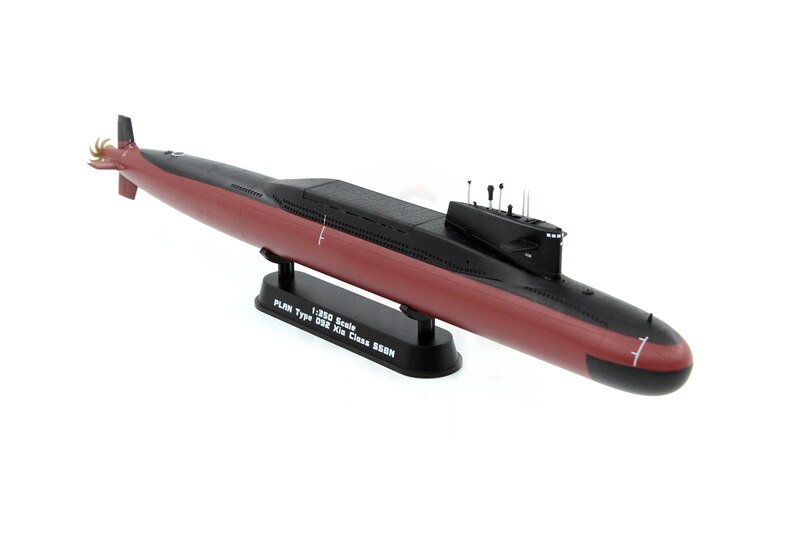 1 / 350 37506 Chinese Navy 092 nuclear submarine Long March 6 Finished ship model Collection model