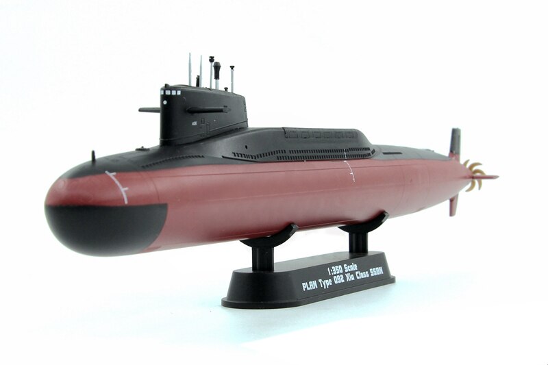 1 / 350 37506 Chinese Navy 092 nuclear submarine Long March 6 Finished ship model Collection model