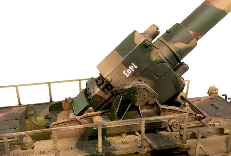 fine 1 / 72 German army Karl 5 Loki improved Finished product collection model