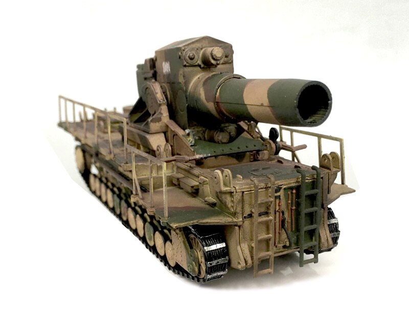 fine 1 / 72 German army Karl 5 Loki improved Finished product collection model