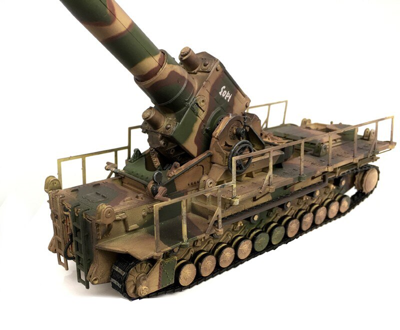 fine 1 / 72 German army Karl 5 Loki improved Finished product collection model