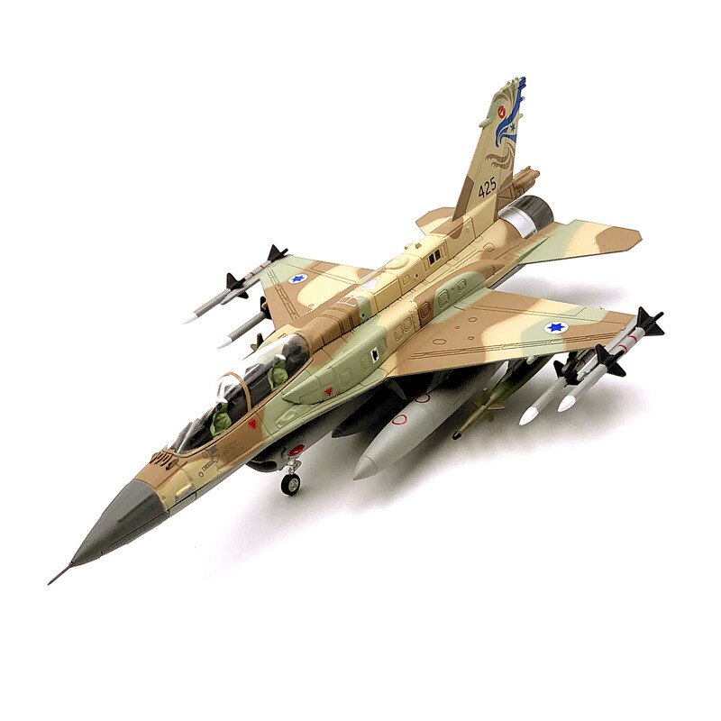Special Offer 1 / 72 Israeli air force f-16i fighter model finished product Alloy collection model
