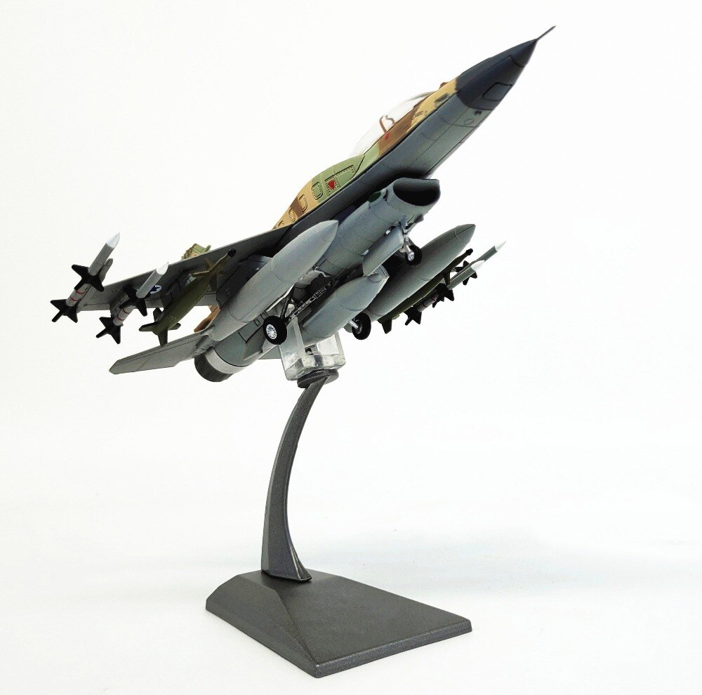 Special Offer 1 / 72 Israeli air force f-16i fighter model finished product Alloy collection model