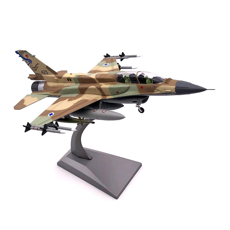 Special Offer 1 / 72 Israeli air force f-16i fighter model finished product Alloy collection model