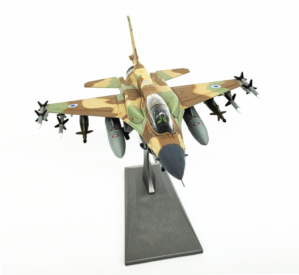 Special Offer 1 / 72 Israeli air force f-16i fighter model finished product Alloy collection model