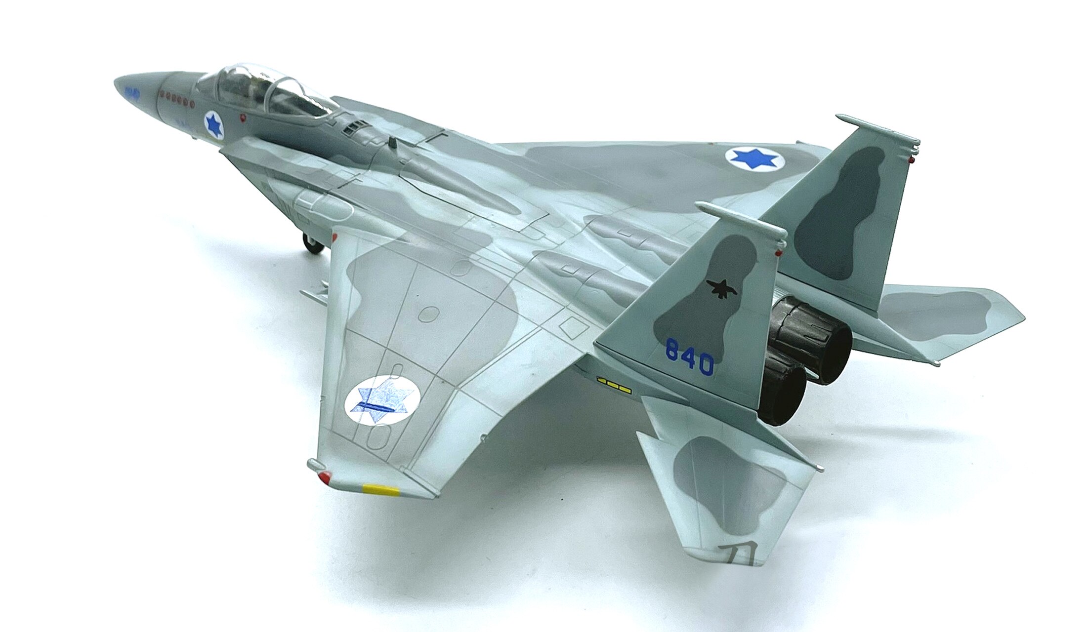 1: 72 Israeli air force f-15c fighter model Finished product collection model 37121 1: 72 Israeli air force f-15c fighter model Finished product collection model 37121