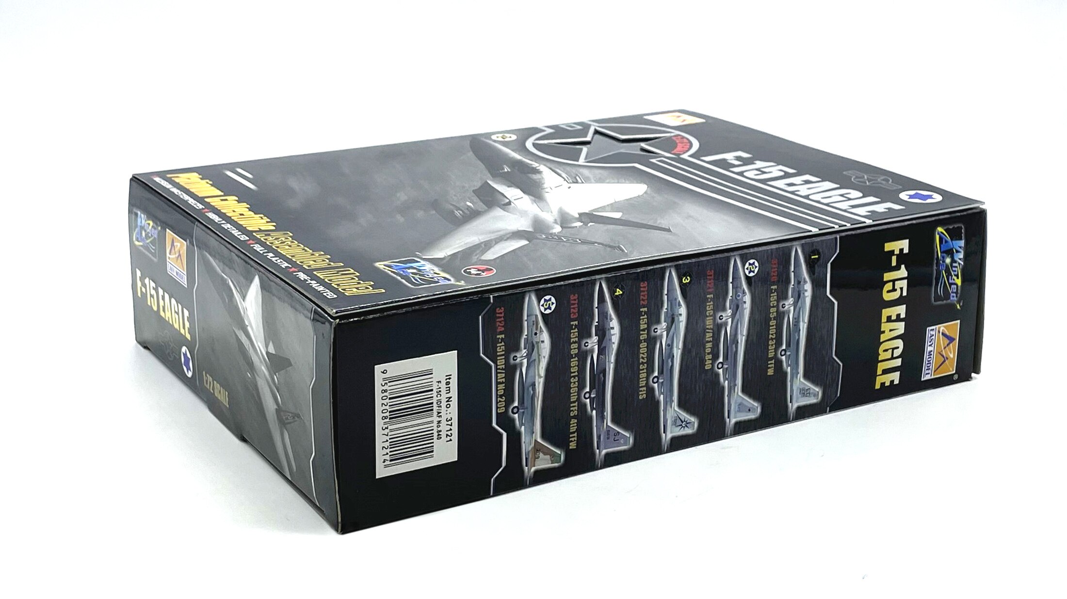 1: 72 Israeli air force f-15c fighter model Finished product collection model 37121 1: 72 Israeli air force f-15c fighter model Finished product collection model 37121