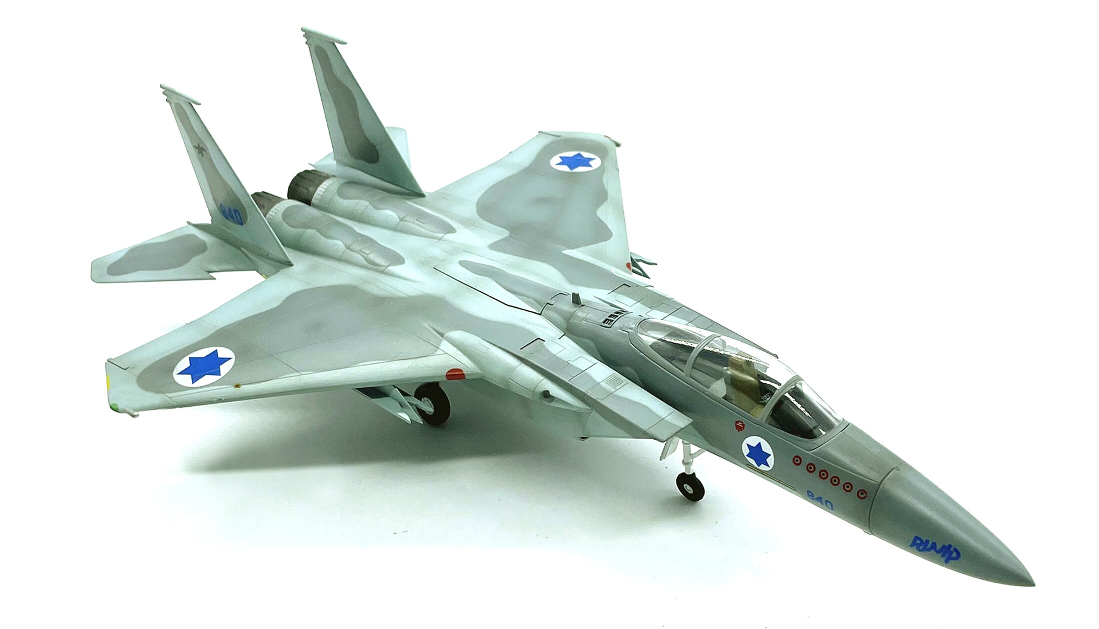 1: 72 Israeli air force f-15c fighter model Finished product collection model 37121 1: 72 Israeli air force f-15c fighter model Finished product collection model 37121