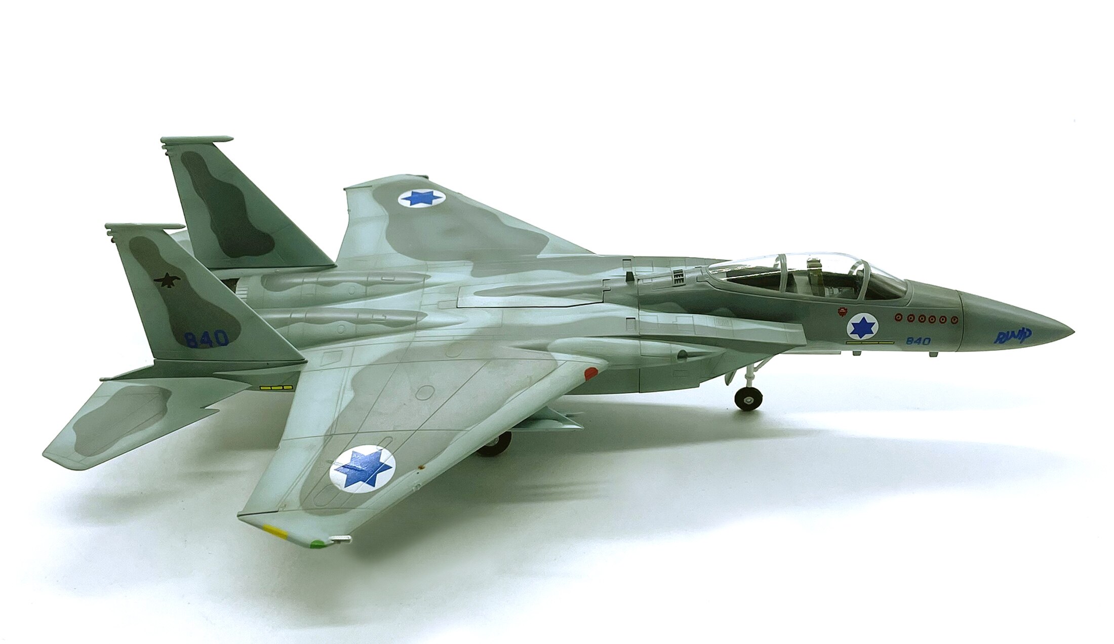 1: 72 Israeli air force f-15c fighter model Finished product collection model 37121 1: 72 Israeli air force f-15c fighter model Finished product collection model 37121