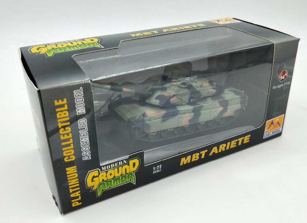 1:72 Ariete main battle tank Italy Tricolor camouflage Static simulation model 35014