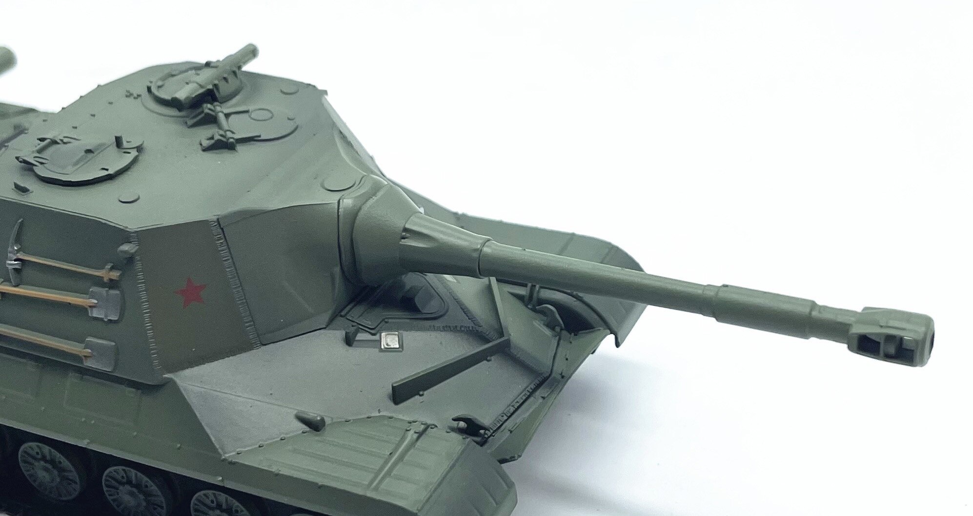 1: 72 Soviet 268 heavy engineering tank 152 mm gun Finished combat vehicle model 35178